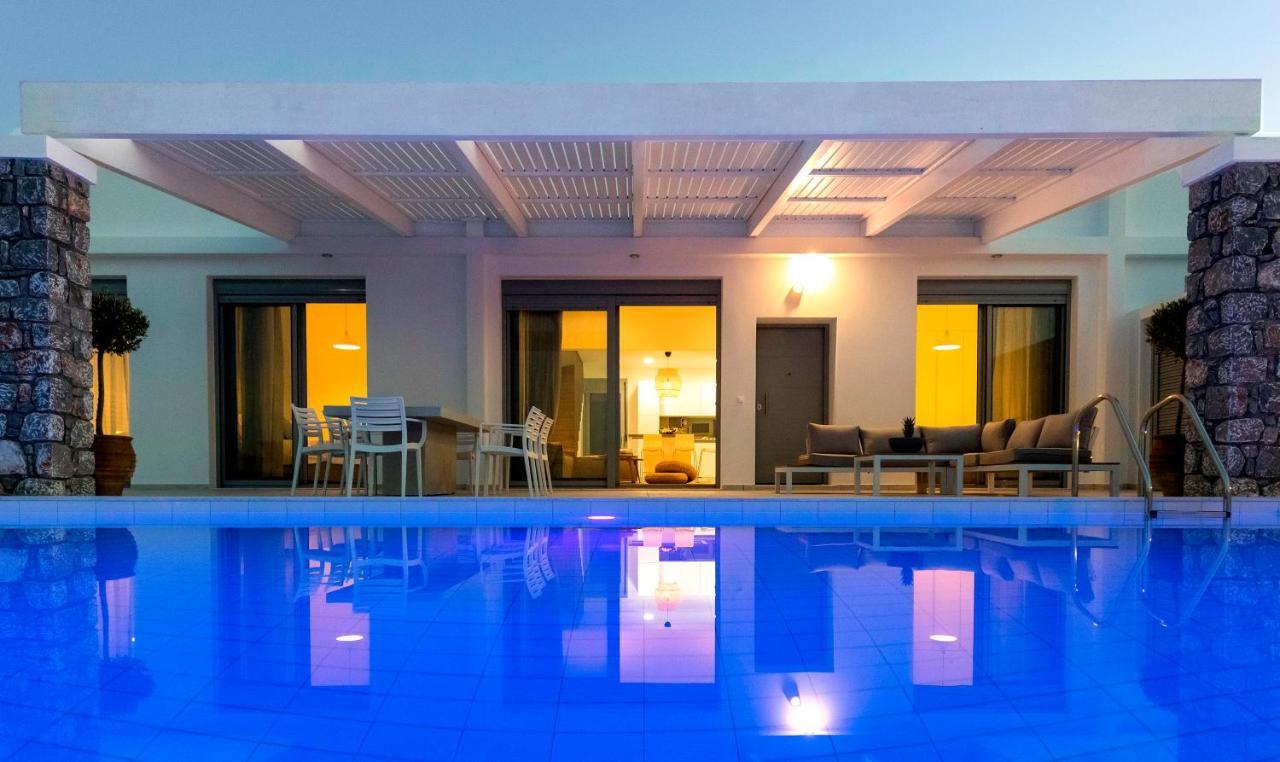 Villa Estella With Pool & Jacuzzi In Lindos 외부 사진
